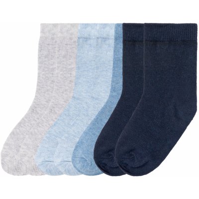 Lupilu Chlapecké ponožky s BIO bavlnou, 7 párů šedá / modrá / navy modrá – Zboží Mobilmania