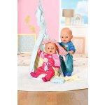 Zapf Creation BABY born Sametové dupačky modré 43 cm – Sleviste.cz