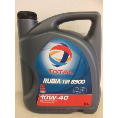 Total Rubia TIR 8900 10W-40 5 l – Zbozi.Blesk.cz