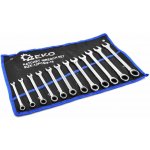 Geko klíče očkoploché ráčnové sada 12 ks 8 - 19mm G10343 – Zboží Dáma