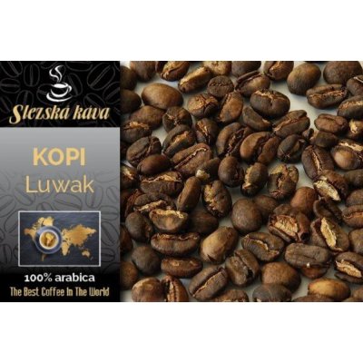 Slezská Káva a čaj KOPI LUWAK Sumatra 0,5 kg – Zboží Mobilmania