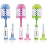 Munchkin kartáč na láhve a dudlíky s přísavkou zelený – Sleviste.cz