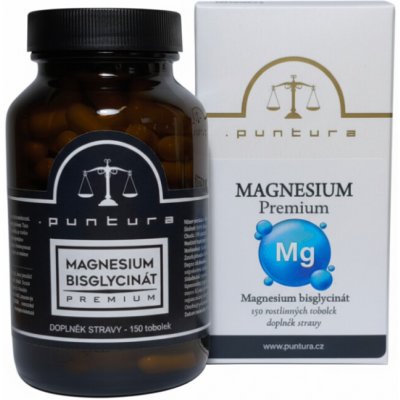 Puntura Magnesium bisglycinát Puntura Premium MagChel 150 kapslí – Hledejceny.cz