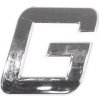 Nárazník 3D logo Znak samolepicí G