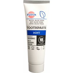 Urtekram zubní pasta s mátou a fluorem 75 ml