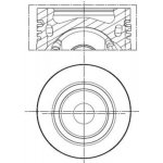 Píst MAHLE 028 PI 00141 001 – Zboží Mobilmania