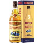 R. Jelínek Slivovice Kosher Zlatá 5y 50% 0,7 l (kazeta) – Zboží Dáma