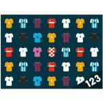 Desky na číslice Fotbal dresy – Zboží Mobilmania