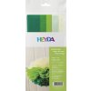 Papírová čtvrtka HEYDA Sada hedvábných papírů 50 x 70 cm - zelenožlutý mix