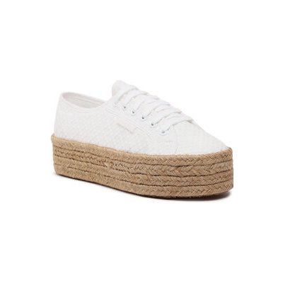 Superga 2790 Rope Macrame Rhombus S3126PW bílá