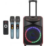 Fotověci Mikrofonový Karaoke Set 2 Mikrofony + Reproduktor 25W na Eventy Konference – Zbozi.Blesk.cz