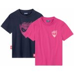 Lupilu dívčí funkční triko, 2 kusy růžová námořnická modrá – Zboží Mobilmania