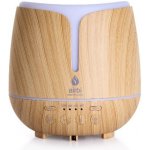Airbi SONIC Aroma difuzér s bluetooth reproduktorem a osvětlením světlé dřevo 300 ml – Hledejceny.cz