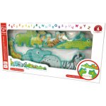 Hape dřevěné puzzle Zvířátka a abeceda – Zbozi.Blesk.cz