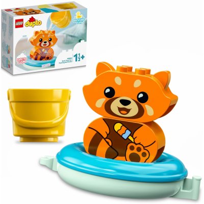 LEGO® DUPLO® 10964 Legrace ve vaně: Plovoucí panda červená – Zboží Mobilmania