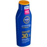 Nivea Sun Protect & Moisture hydratační mléko na opalování SPF30 400 ml – Sleviste.cz
