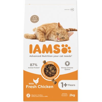 Iams Cat Adult Chicken 2 kg – Zboží Dáma