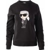 Dámská mikina Karl Lagerfeld mikina IKONIK KARL sweatshirt černá