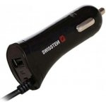 Swissten 20111500 Micro USB-C a USB 2,4A Nabíječka telefonu do zapalovače automobilu