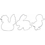 Vykrajovačka Velikonoce sada 3 ks – Sleviste.cz