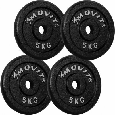 MOVIT sada závaží litina 4 x 5 kg 31 mm – Hledejceny.cz
