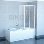 Ravak 795P0U00Z1 Supernova vannová zástěna VS3-100 SATIN+TRANSPARENT – Hledejceny.cz