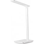 Huslog kancelářská lampa, hliník+ABS, bílá, 3 druhy svícení,časovač,bezdrátové nabíjení (OW-390202) – Zboží Mobilmania