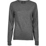 Tee Jays 6006 Dámský svetr šedá melange – Hledejceny.cz