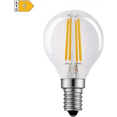 Diolamp LED Filament Mini Globe žárovka čirá P45 7W/230V/E14/4000K/900Lm/360°