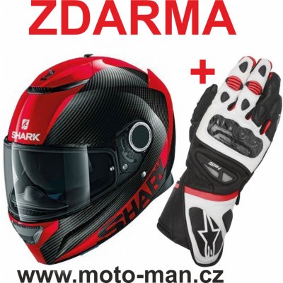 Shark Spartan Carbon Skin – Zboží Mobilmania