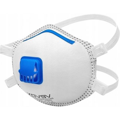 Vevox Sada protiprachových ochranných masek FFP3 s ventilem 20 ks – HobbyKompas.cz