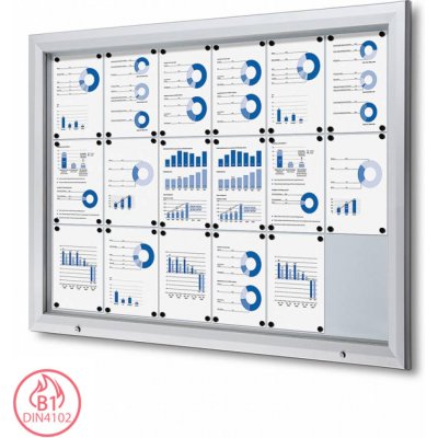 Jansen Display venkovní vitrína typu T 18 x A4 – Zboží Živě