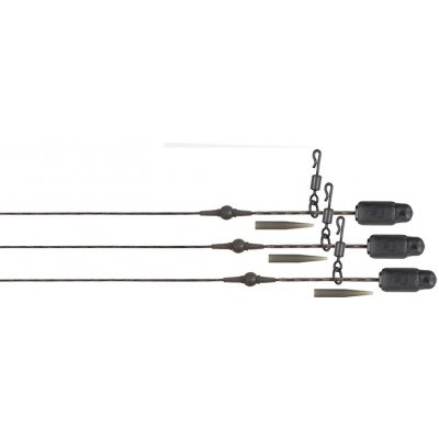 Fox Montáž Edges Submerge Heli-Clip Rigs Naturals 3 ks 30 lb – Zboží Dáma