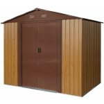 BestBerg ZDB-4D 4,1 m² červené dřevo / hnědá – Zboží Dáma