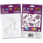 Papírové šablony sada F Ovoce – Zboží Dáma