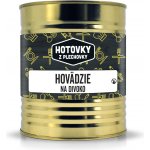 Hotovky z plechovky Hovězí na divoko 0,8 kg – Hledejceny.cz