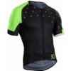 Cyklistický dres Sugoi The Bolts U057510 krátký rukáv black/green pánský