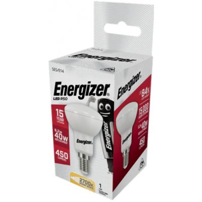 Energizer LED R50 6,2W Eq 40W E14, S9014, teplá bílá – Zbozi.Blesk.cz