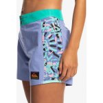 Quiksilver plavky LENORA BOARDSHORT ARCH fialová – Zboží Dáma