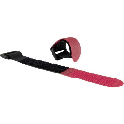 VELCRO® E1010000533002 pásek se suchým zipem ke spojování háčková a flaušová část (d x š) 480 mm x 25 mm černá, červená – Hledejceny.cz