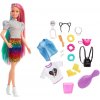 Panenka Barbie Barbie Leopardí s duhovými vlasy a doplňky