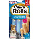 Churu Rolls Chicken wraps & Tuna Scallop 4 x 10 g – Zbozi.Blesk.cz
