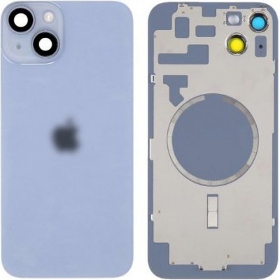 Sklo zadního krytu osazené s magnetem pro Apple iPhone 14 Plus Blue – Hledejceny.cz