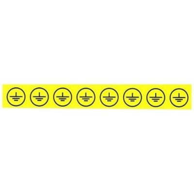 Značka výstrahy uzemnění 150x20 mm – Zbozi.Blesk.cz