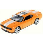 Welly Dodge Challenger SRT 2012 oranžový 1:24 – Zboží Mobilmania