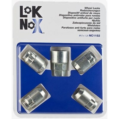 LokNox Bezpečnostní matice M12 x 1.25 (kuželové sedlo) - NC1152 – Zboží Mobilmania