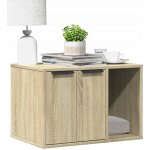 VidaXL Domeček pro kočky obdélníkový béžový 60 x 40 x 40 cm – Sleviste.cz