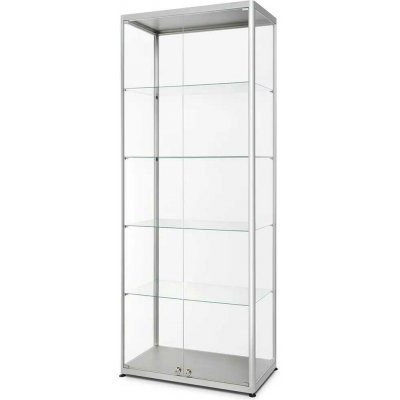 A-Z Reklama CZ prosklená vitrína přední otevírání VR2-24-800F 800 x 2000 x 400 mm – Sleviste.cz