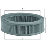 Vzduchový filtr MAHLE LX 70 – Hledejceny.cz