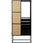 White Label Living Guuji 80 x 175 cm černá – Hledejceny.cz